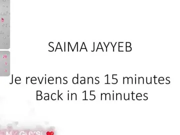 Bongacams Live Sex Cam of saimajayeb
