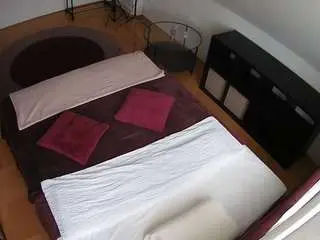 Camsoda Adult Video Chat of voyeurcam-julmodels-whitebed-2