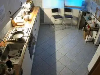 Camsoda Sex Chat of voyeurcam-julmodels-kitchen-2