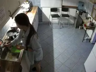 Camsoda Nude Webcam of voyeurcam-julmodels-kitchen-2