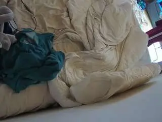 Camsoda Adult Video Chat of voyeurcam-julmodels-whitebed-4
