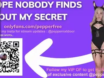 pepperxminthe from chaturbate