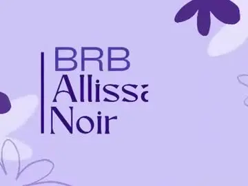 Chaturbate Sex Chat of allissa_noir