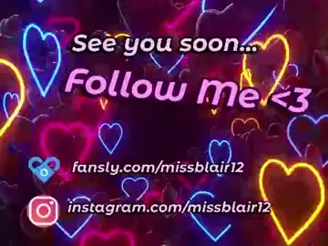 Chaturbate Best Webcam of missblair12