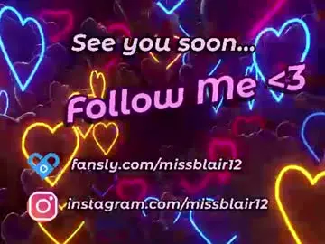 Chaturbate Sex Cam of missblair12