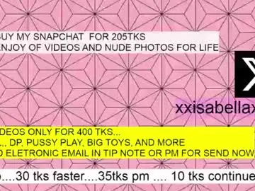Chaturbate Live Sex Cam of xxisabelaxxx