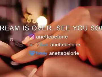 Chaturbate Best live sex cam show of anette_belorie