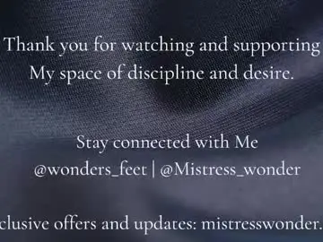 Chaturbate Free Porn Cam of wonders_feet
