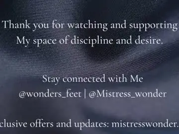 Chaturbate Adult Webcams of wonders_feet