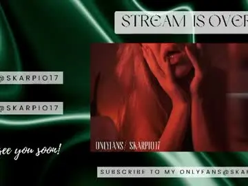 Chaturbate Live Sex of skarpio17