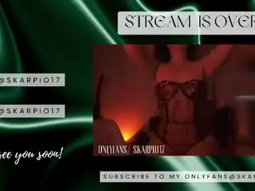 Chaturbate Sex Cam of skarpio17