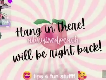 Chaturbate Best live sex cam show of abruisedpeach