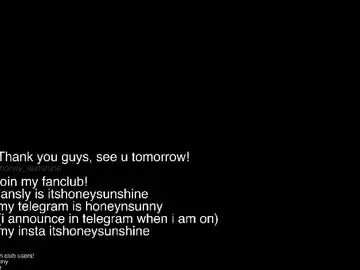honey_sunshine from chaturbate