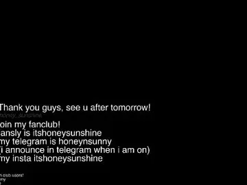 Chaturbate Private Sex Chat of honey_sunshine