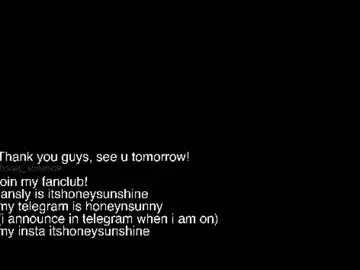 Chaturbate Free Live Porn of honey_sunshine