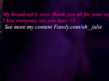 Chaturbate Adult Webcam of oh_julie