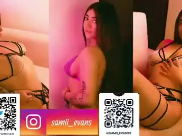 Chaturbate Private Sex Chat of samii_evanns